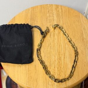 Eddie Borgo Gold Link Chain Necklace